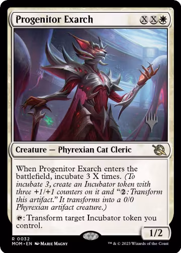 Progenitor Exarch (32), Promo Pack: March of the Machine — Magic card price