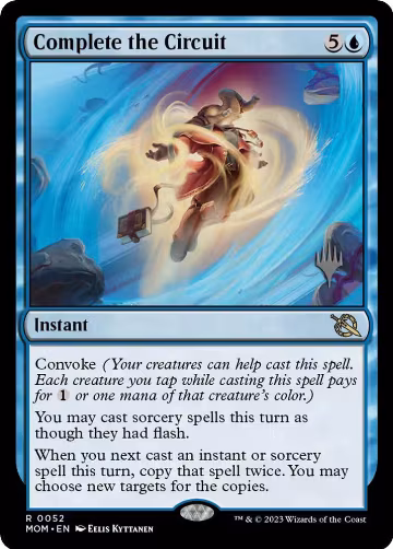 Complete the Circuit (52), Promo Pack: March of the Machine — Magic card price