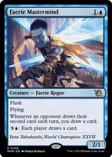 Faerie Mastermind (58), Promo Pack: March of the Machine — Magic card price