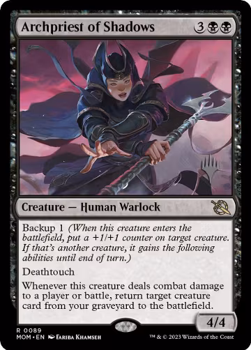 Archpriest of Shadows (89), Promo Pack: March of the Machine — Magic card price