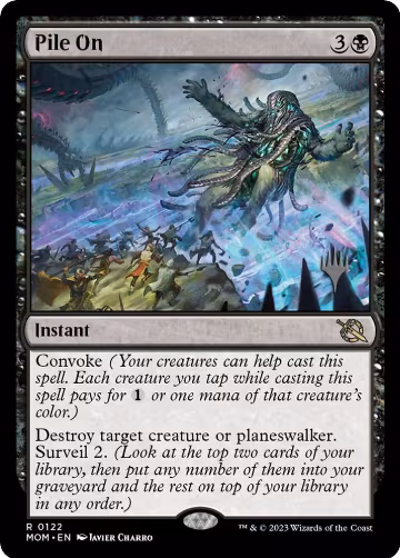 Pile On (122), Promo Pack: March of the Machine — Magic card price