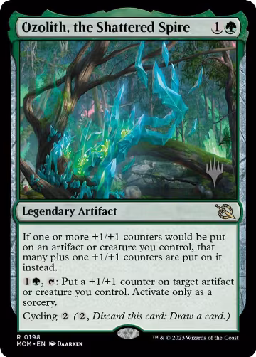 Ozolith, the Shattered Spire (198), Promo Pack: March of the Machine — Magic card price