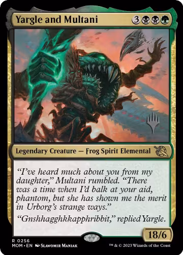 Yargle and Multani (256), Promo Pack: March of the Machine — Magic card price