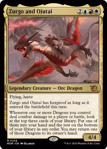 Zurgo and Ojutai (258), Promo Pack: March of the Machine — Magic card price