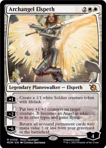 Archangel Elspeth (6), Prerelease Cards — Magic card price