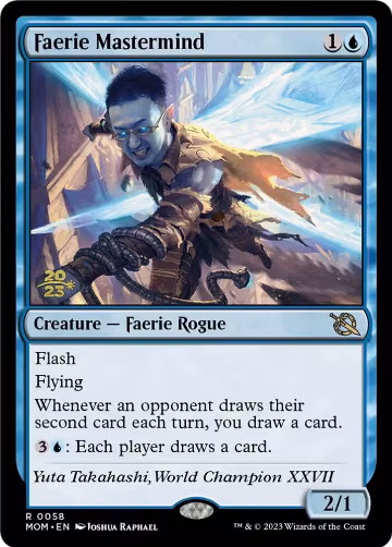Faerie Mastermind (58), Prerelease Cards — Magic card price