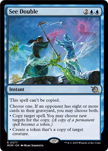 See Double (77), Prerelease Cards — Magic card price