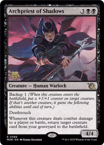 Archpriest of Shadows (89), Prerelease Cards — Magic card price
