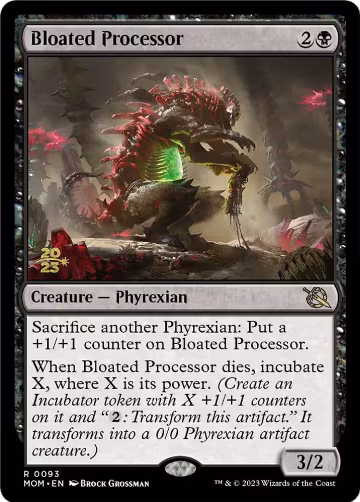 Bloated Processor (93), Prerelease Cards — Magic card price
