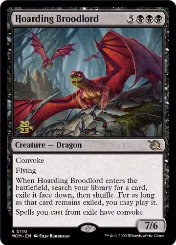 Hoarding Broodlord (110), Prerelease Cards — Magic card price