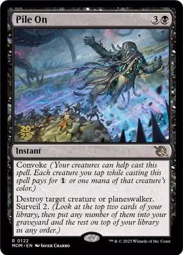 Pile On (122), Prerelease Cards — Magic card price
