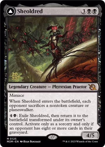 Sheoldred (125), Prerelease Cards — Magic card price