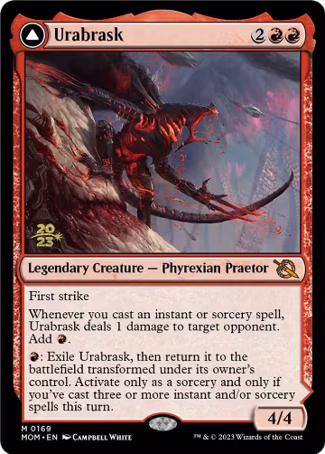Urabrask (169), Prerelease Cards — Magic card price