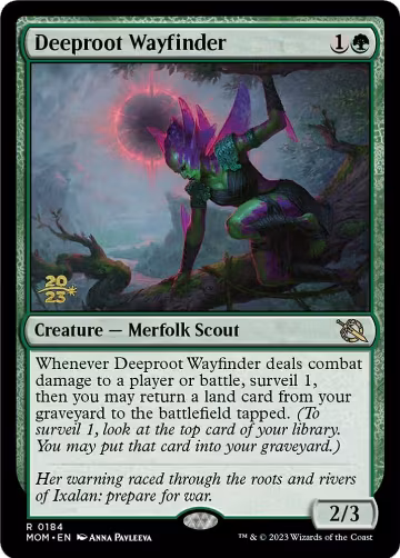 Deeproot Wayfinder (184), Prerelease Cards — Magic card price