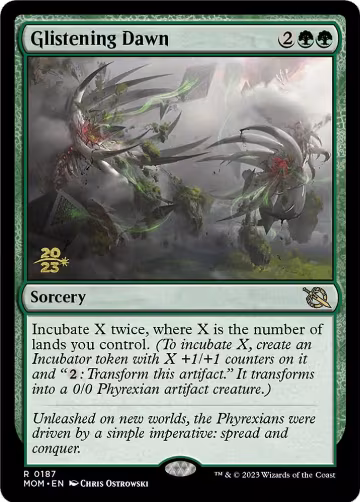 Glistening Dawn (187), Prerelease Cards — Magic card price