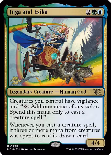 Inga and Esika (229), Prerelease Cards — Magic card price