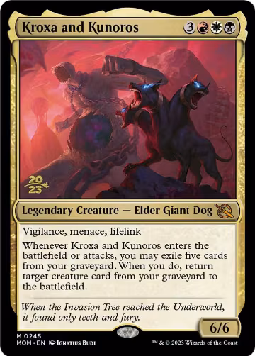 Kroxa and Kunoros (245), Prerelease Cards — Magic card price