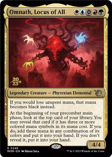 Omnath, Locus of All (249), Prerelease Cards — Magic card price
