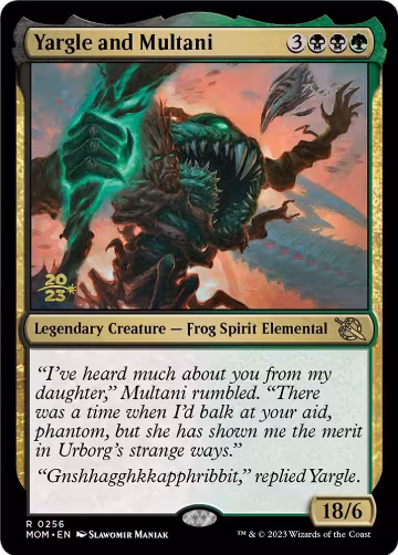 Yargle and Multani (256), Prerelease Cards — Magic card price