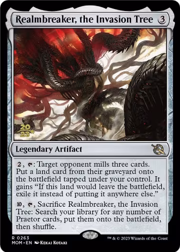 Realmbreaker, the Invasion Tree (263), Prerelease Cards — Magic card price