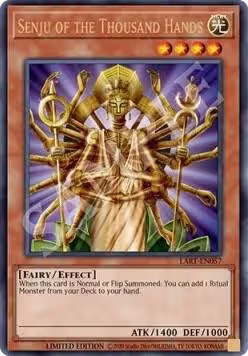 Senju of the Thousand Hands (LART-EN057), The Lost Art Promotion — Yu-Gi-Oh! card price