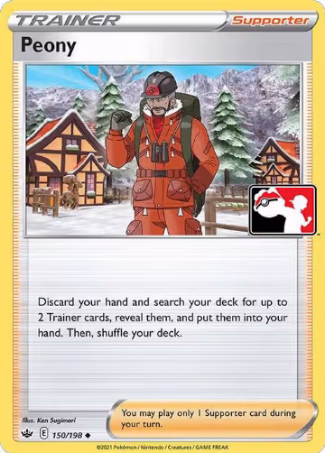 Peony - 150/198 (150/198), Prize Pack Series Cards — Pokémon card price