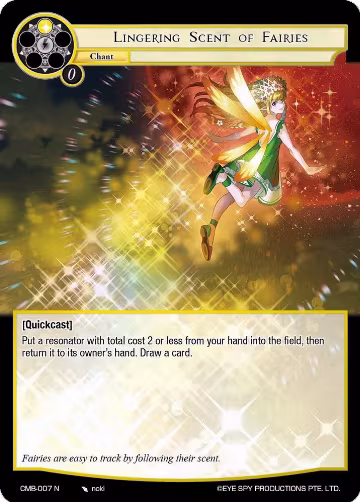 Lingering Scent of Fairies (CMB-007 N), Crimson Moon's Battleground — Force of Will card price