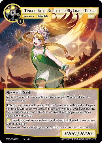 Tinker Bell, Spirit of the Light Trials (CMB-014 MR) — card price