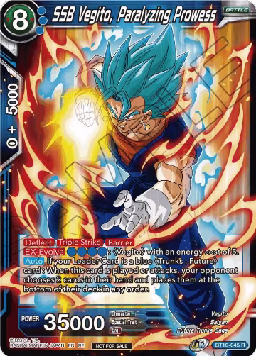SSB Vegito, Paralyzing Prowess (Championship Selection Pack 2023 Vol.1) (BT10-045), Tournament Promotion Cards — DB Super card price