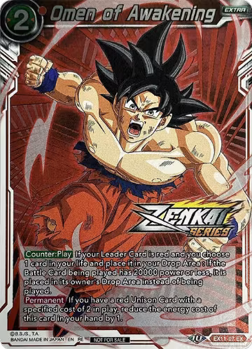 Omen of Awakening (Event Pack 11) (EX11-07), Tournament Promotion Cards — DB Super card price