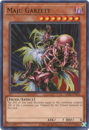 Maju Garzett (DCR-EN024), Dark Crisis (25th Anniversary Edition) — Yu-Gi-Oh! card price