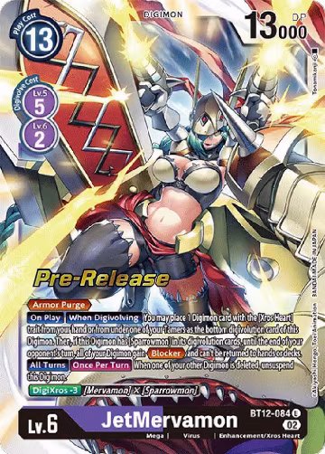 JetMervamon (BT12-084 U) — card price