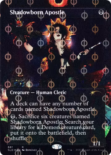 Shadowborn Apostle (681) (Step-and-Compleat Foil) (681), Secret Lair Drop Series — Magic card price