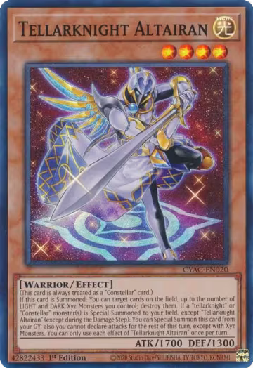 Tellarknight Altairan (CYAC-EN020), Cyberstorm Access — Yu-Gi-Oh! card price