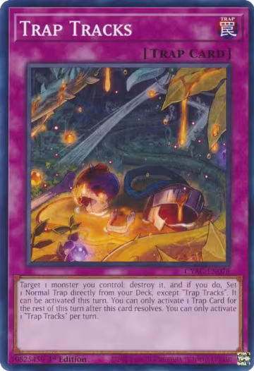 Trap Tracks (CYAC-EN078), Cyberstorm Access — Yu-Gi-Oh! card price
