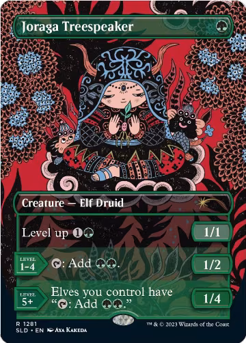Joraga Treespeaker (1281), Secret Lair Drop Series — Magic card price