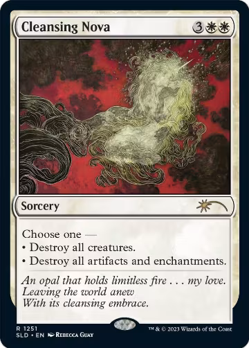 Cleansing Nova (1251), Secret Lair Drop Series — Magic card price