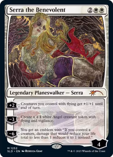 Serra the Benevolent (1252), Secret Lair Drop Series — Magic card price