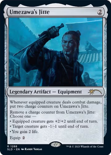Umezawa's Jitte (1288), Secret Lair Drop Series — Magic card price