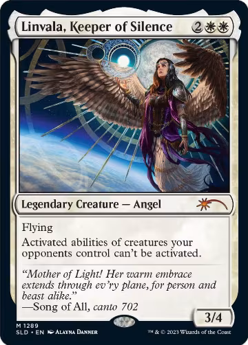 Linvala, Keeper of Silence (1289), Secret Lair Drop Series — Magic card price