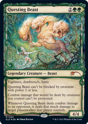 Questing Beast (Halo Foil) (1263), Secret Lair Drop Series — Magic card price