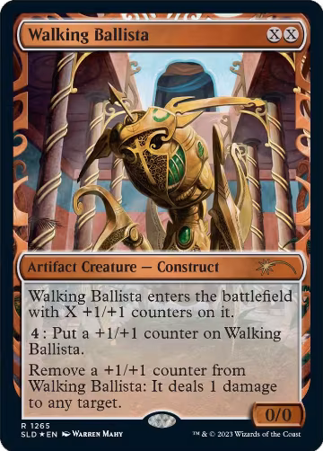 Walking Ballista (1265) (Halo Foil) (1265), Secret Lair Drop Series — Magic card price