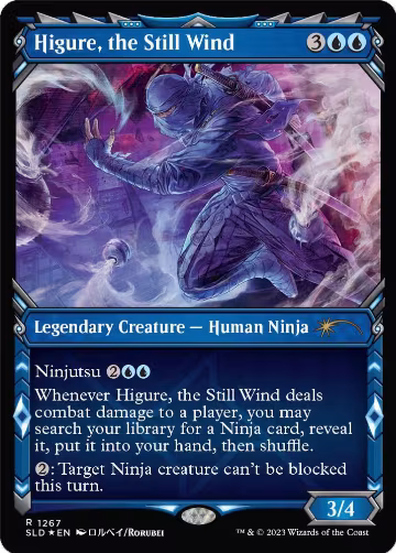 Higure, the Still Wind (Halo Foil) (1267), Secret Lair Drop Series — Magic card price