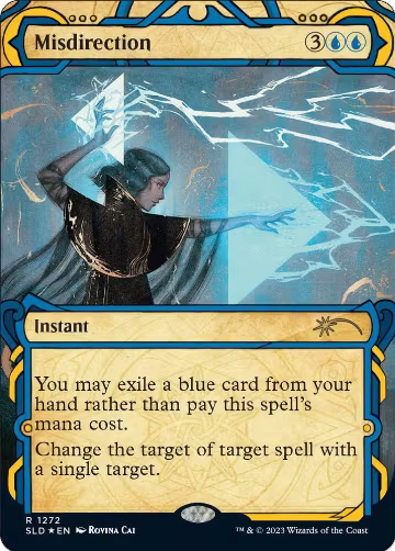 Misdirection (Halo Foil) (1272), Secret Lair Drop Series — Magic card price