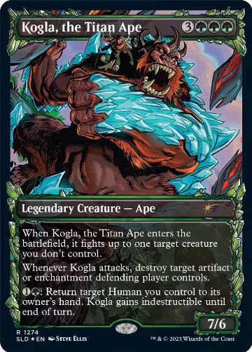Kogla, the Titan Ape (Halo Foil) (1274), Secret Lair Drop Series — Magic card price