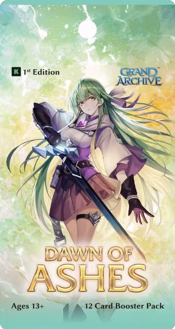 Dawn of Ashes 1st Edition Booster Pack, Dawn of Ashes 1st Edition — Grand Archive sealed product price