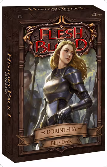 Historic Pack 1 Blitz Deck - Dorinthea, History Pack Vol.1 — Flesh & Blood sealed product price