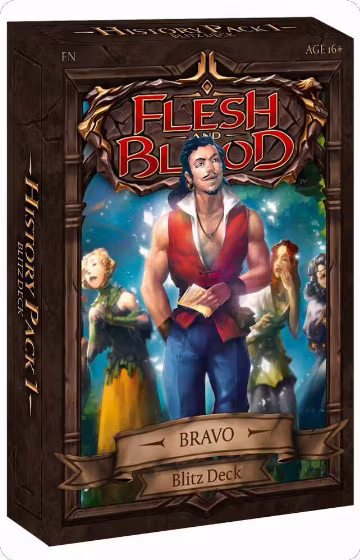 Historic Pack 1 Blitz Deck - Bravo, History Pack Vol.1 — Flesh & Blood sealed product price