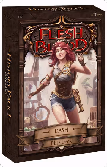 History Pack 1 Blitz Deck - Dash, History Pack Vol.1 — Flesh & Blood sealed product price
