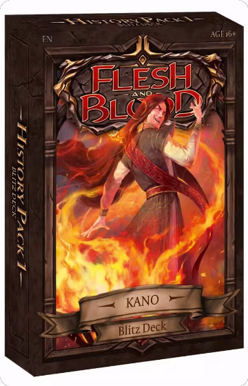 Historic Pack 1 Blitz Deck - Kano, History Pack Vol.1 — Flesh & Blood sealed product price
